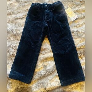 Ralph Lauren Kids Navy Corduroy Pants